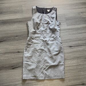 J. Crew Gray Mini Dress
